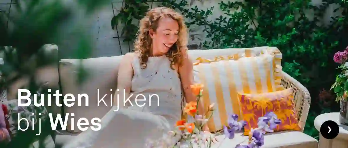Buiten kijken bij Wies