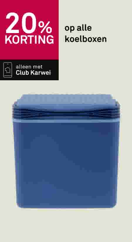 20% korting op alle koelboxen
