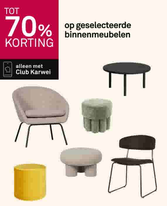 Tot 50% korting op geselecteerde tuinmeubelen
