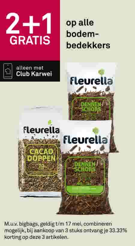 2+1 gratis op alle bodembedekkers