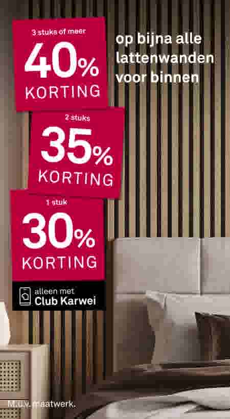 Stapelkorting op bijna alle lattenwanden voor binnen