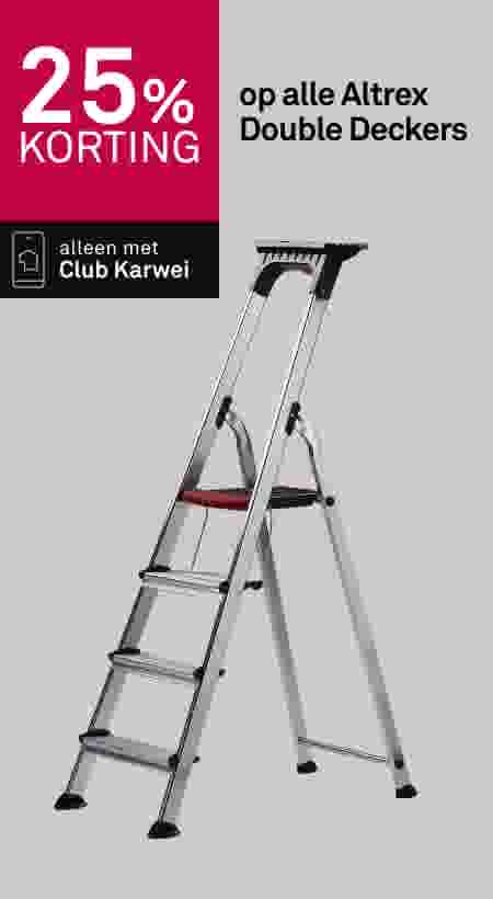 25% korting op alle Altrex Double Deckers