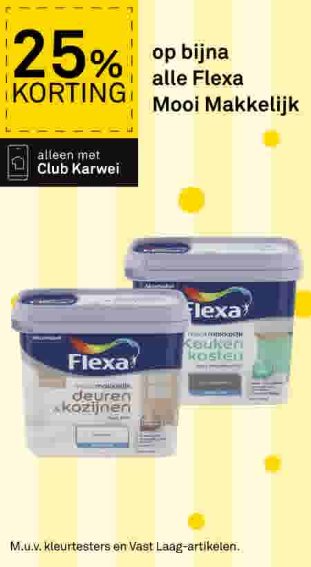 25% korting op bijna  alle Flexa  Mooi Makkelijk