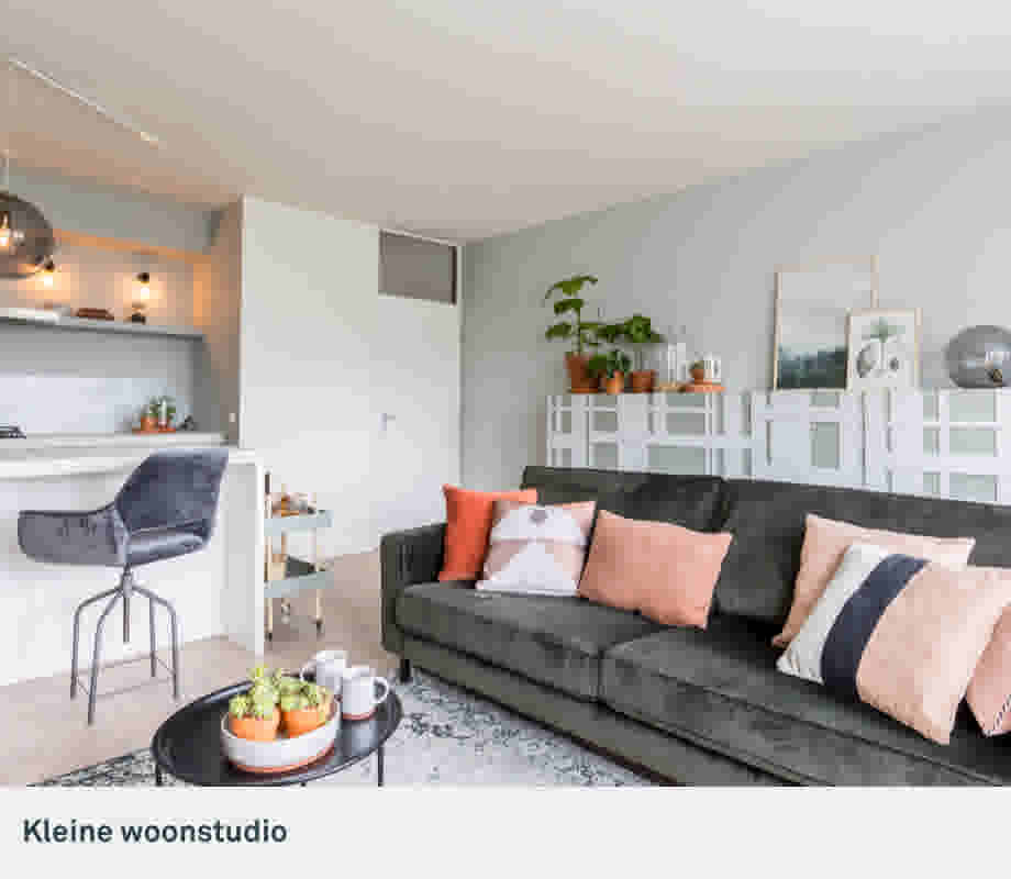 Kleine woonstudio