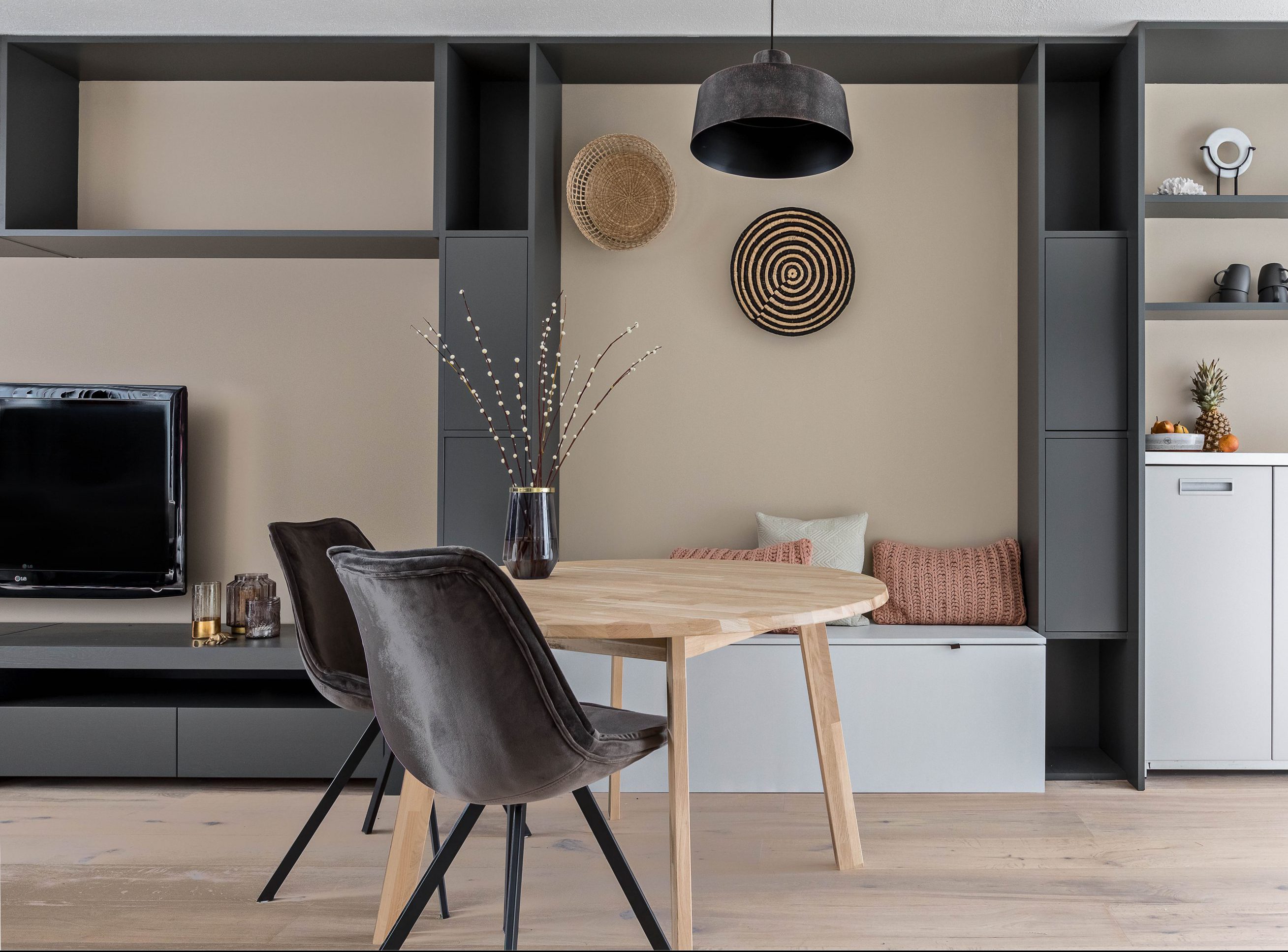 Houten klepbank maken voor in de eethoek