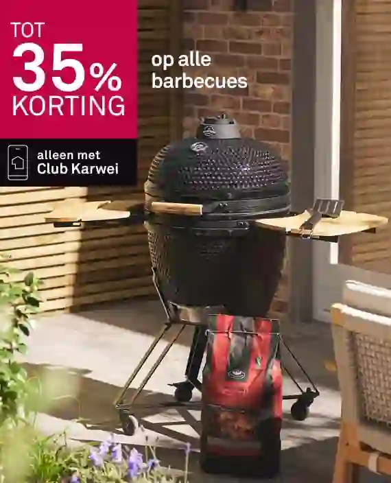 Tot 35% korting op alle barbecues
