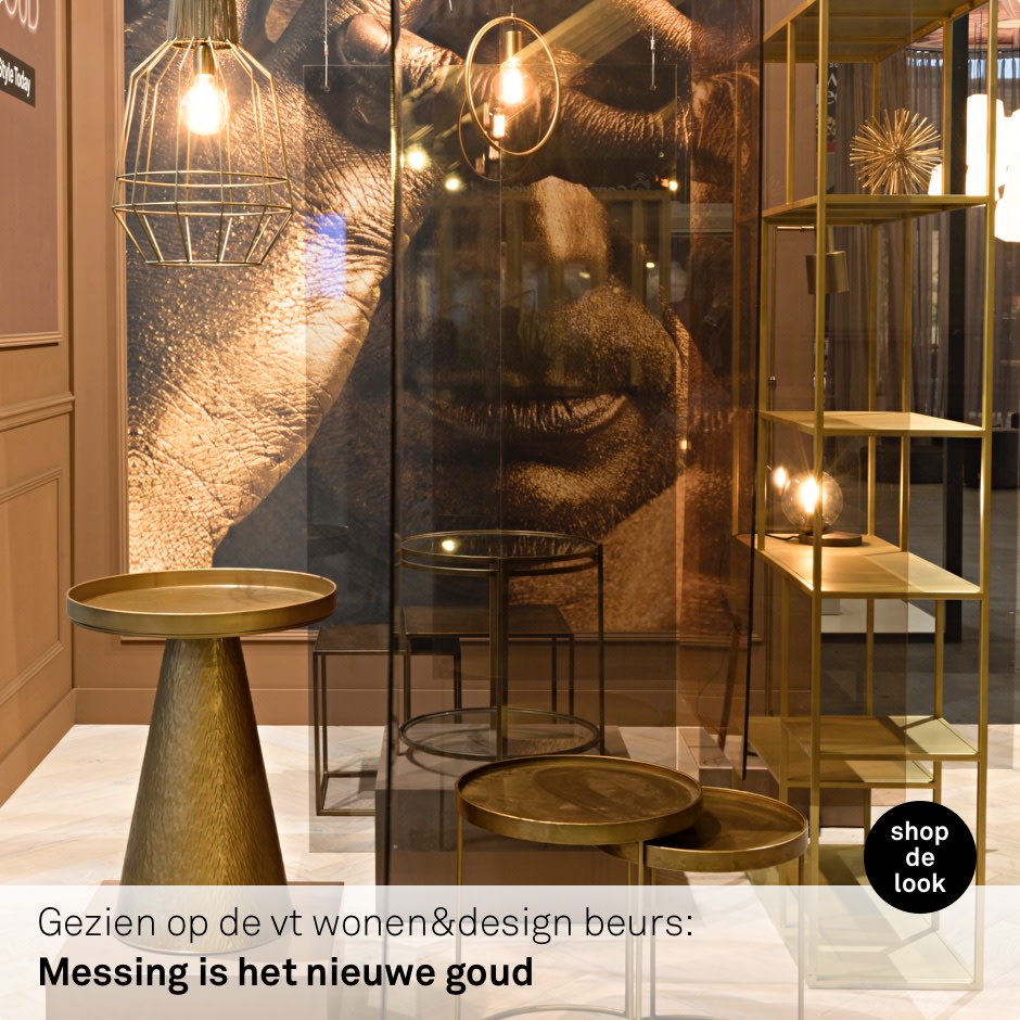 Style Statement No. 2: Messing is het nieuwe goud. KARWEI inspireert.