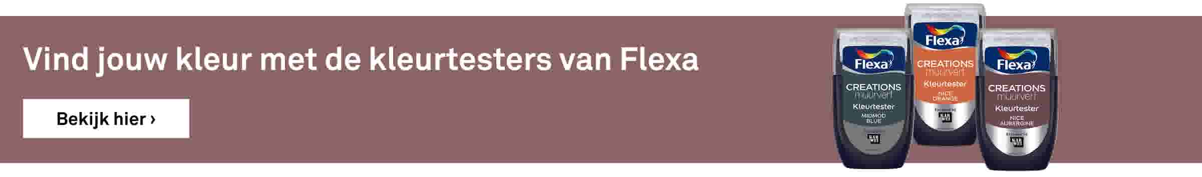 Vind jouw kleur met de kleurtesters van Flexa