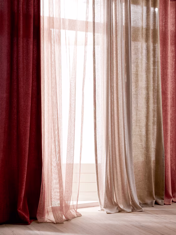 25% korting op alle maatwerk (vouw)gordijnen