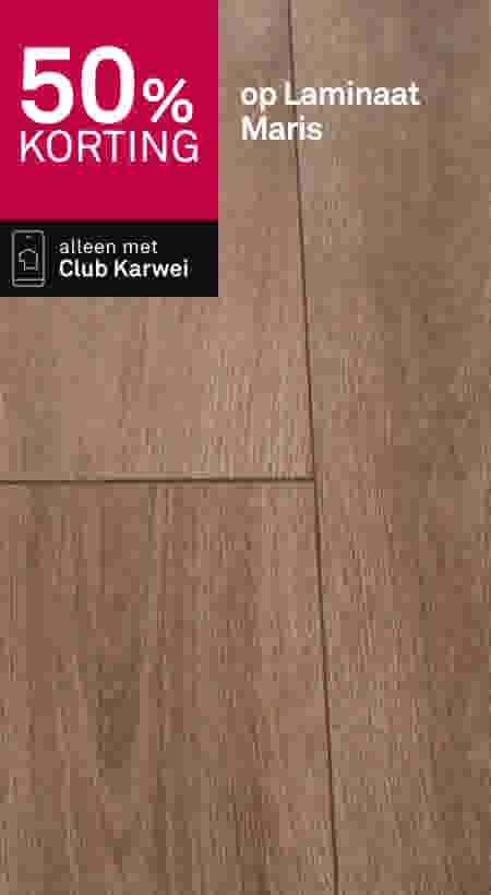 50% korting op Laminaat Maris