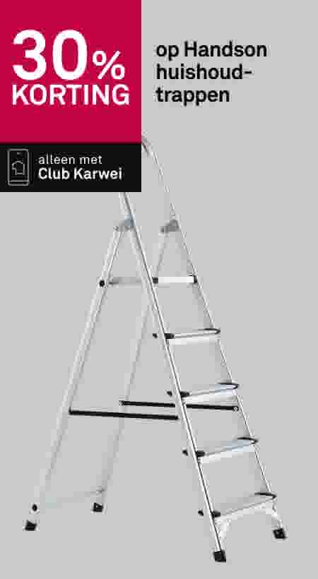 30% korting op Handson huishoudtrappen