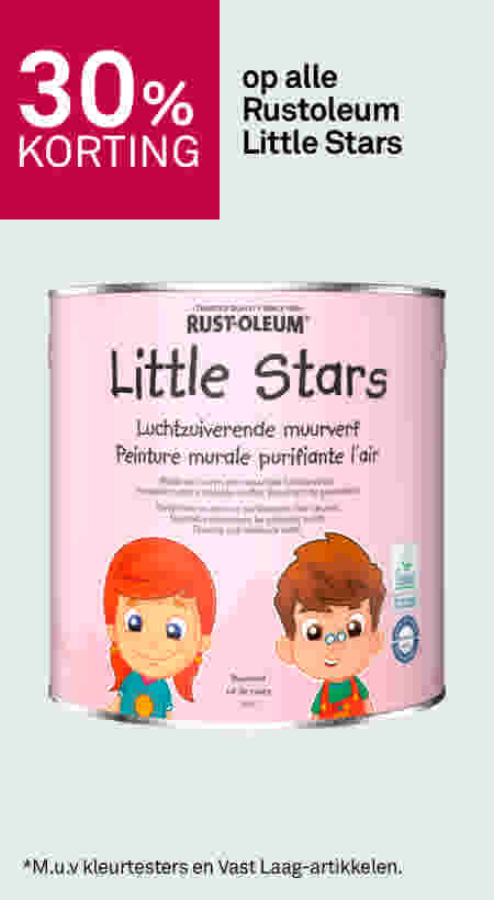30% korting op alle Rusteum Little Stars
