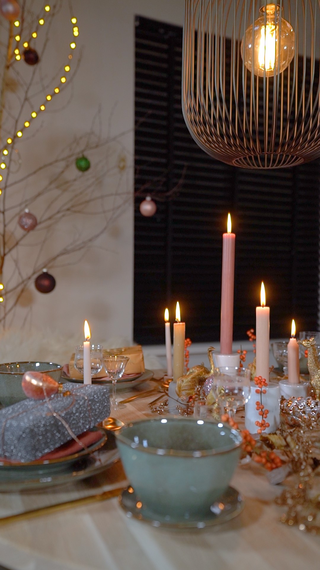 KARWEI Eetafel versieren voor het kerstdiner