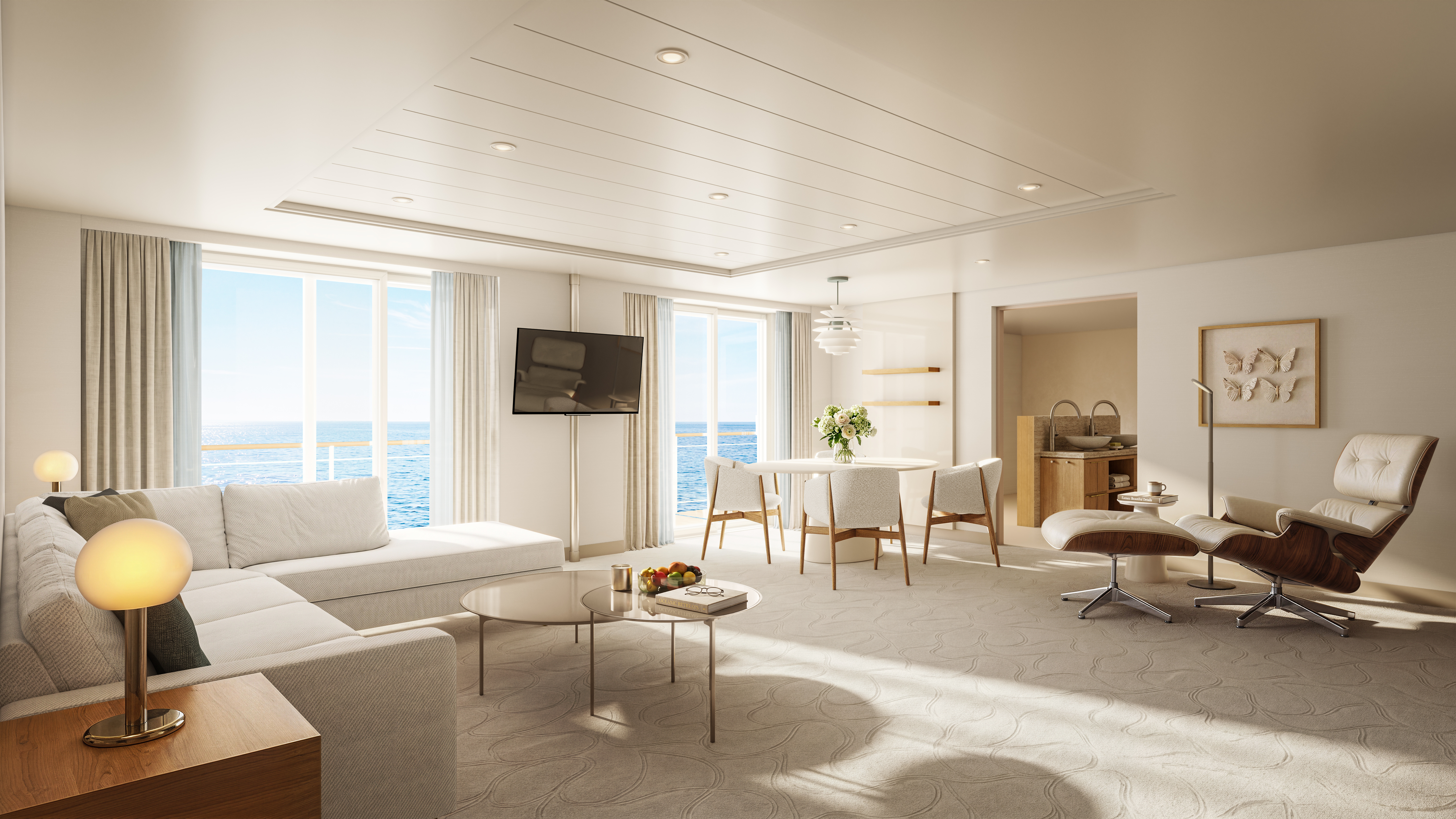 Die Owner Suite an Bord der EUROPA 2