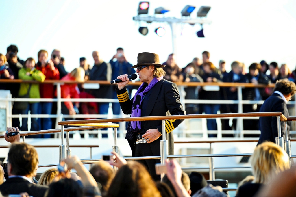 Udo Lindenberg an Bord der Mein Schiff