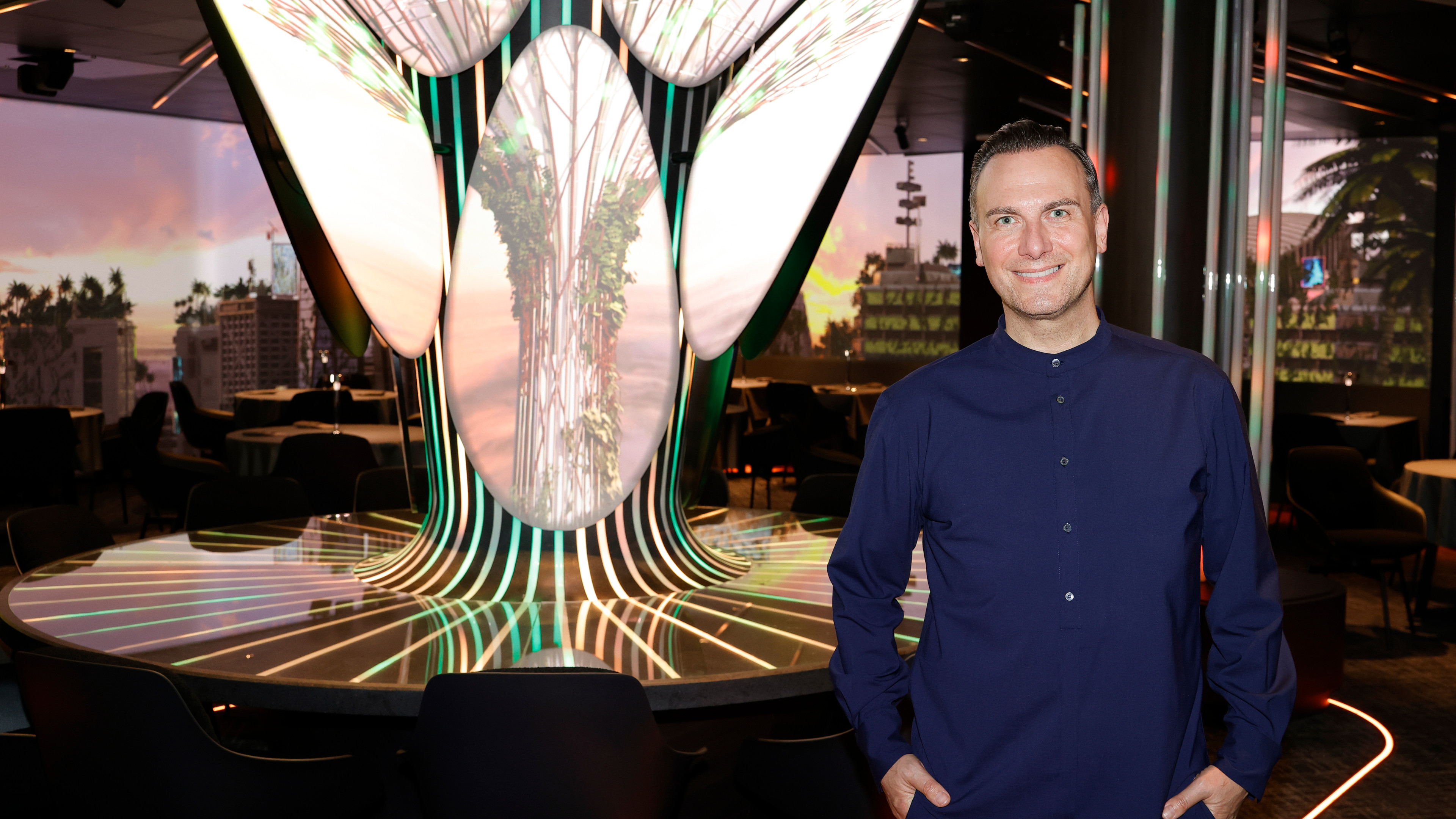 Tim Raue im FUGU by Tim Raue auf der Mein Schiff Flow