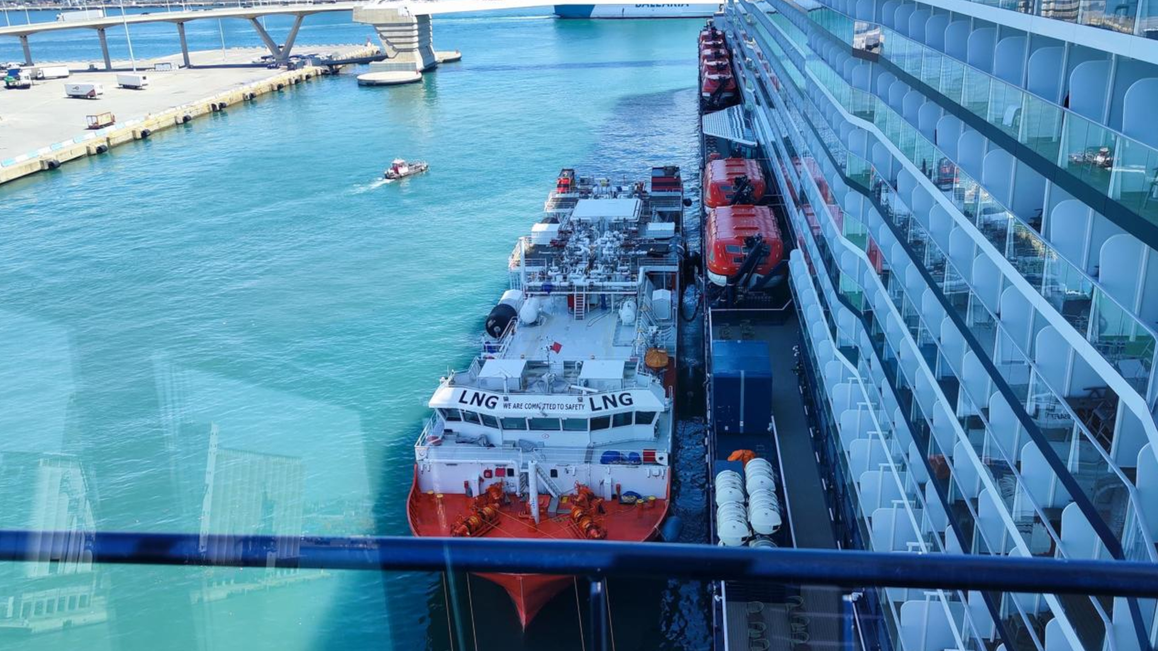Bio LNG bunkering in Barcelona
