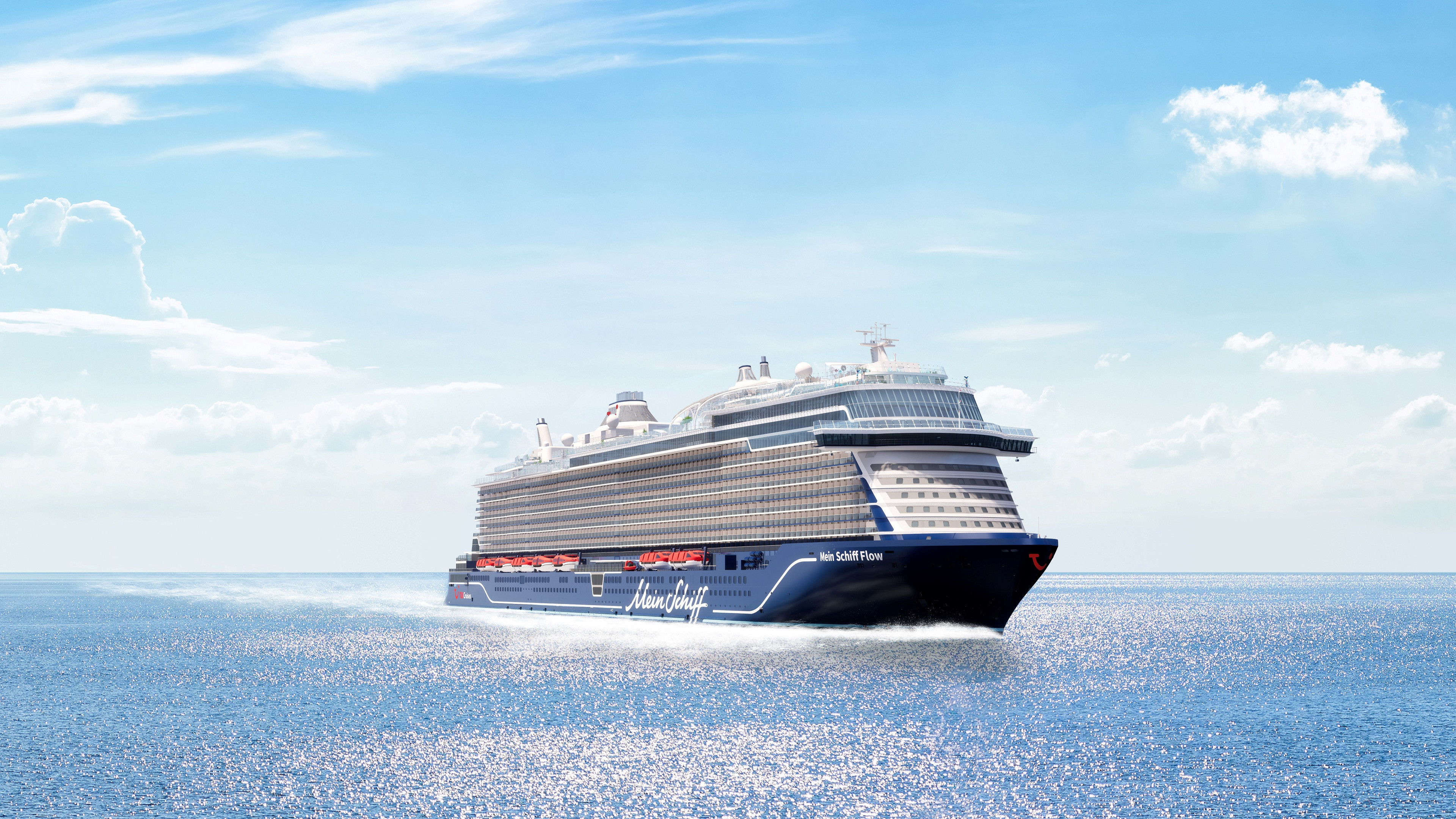 Die Taufe der Mein Schiff Flow findet am 20.06.2026  im Hafen von Triest statt. 