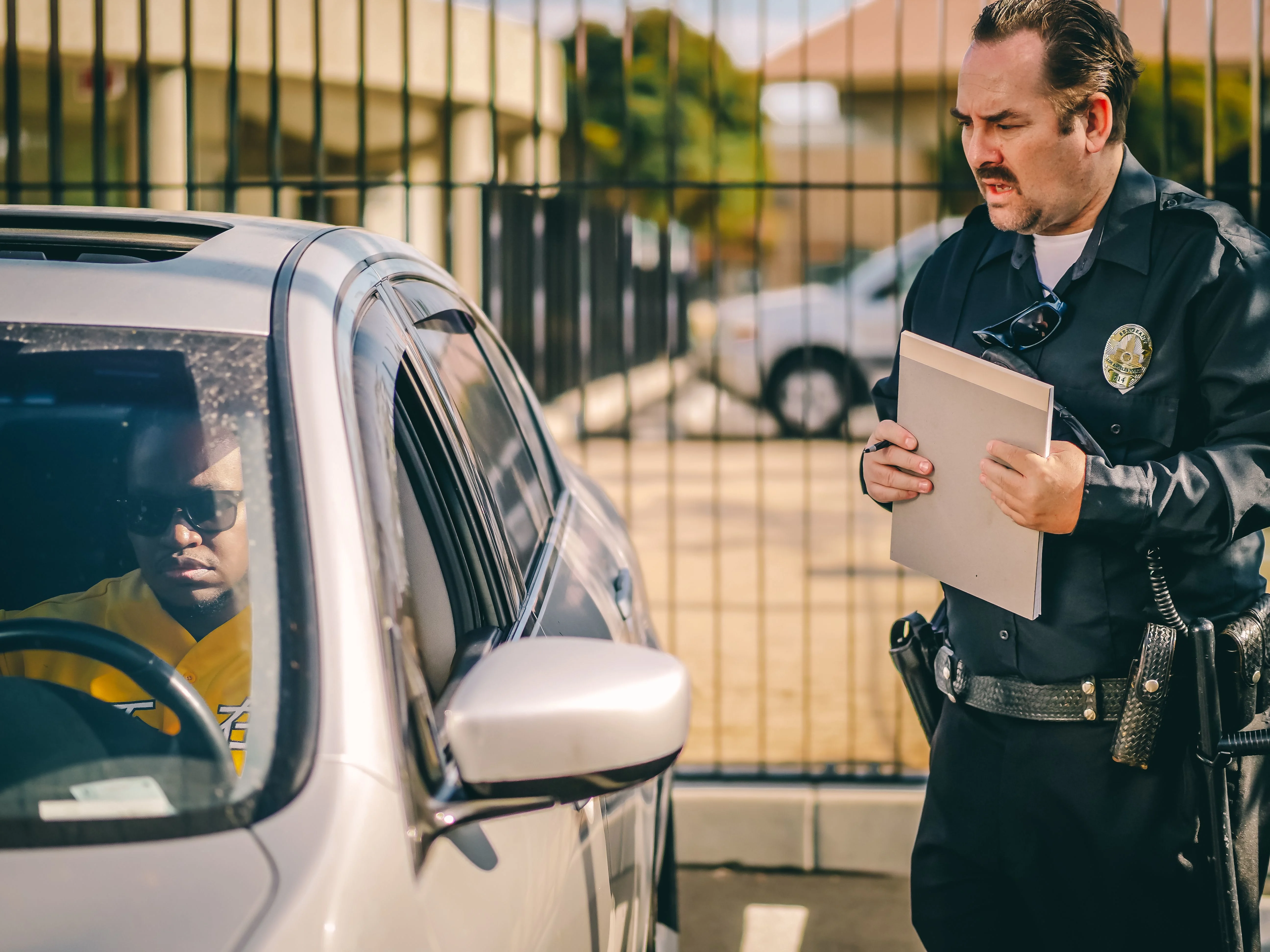 A person reviewing their AARTO demerit points status and traffic fine balance. A person reviewing their AARTO demerit points status and traffic fine balance.