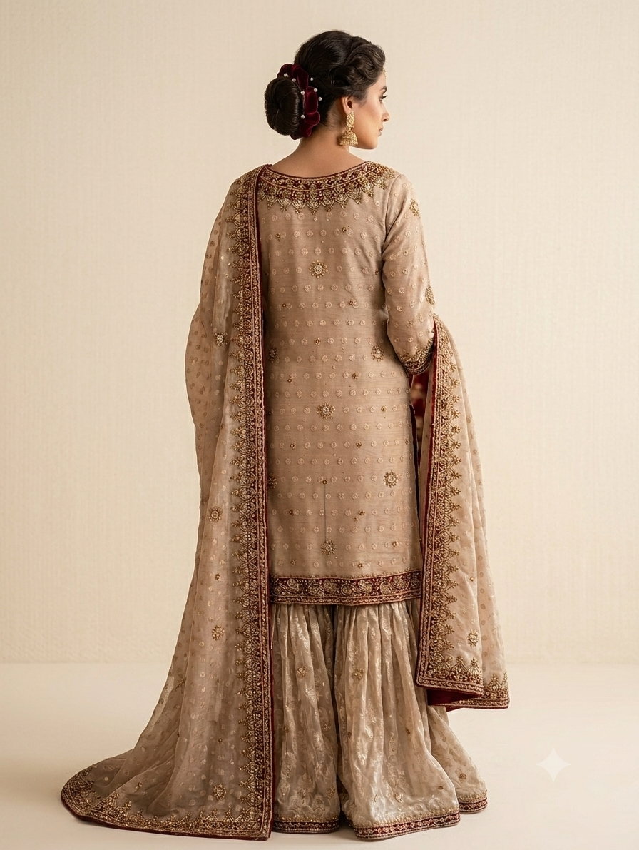 Traditional Heritage bridal dress  alternate view