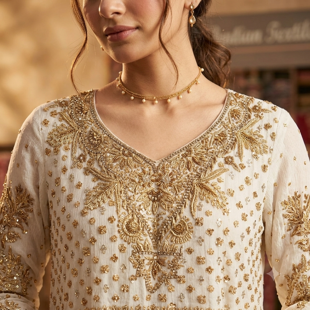 Timeless white elegant maxi thumbnail 3