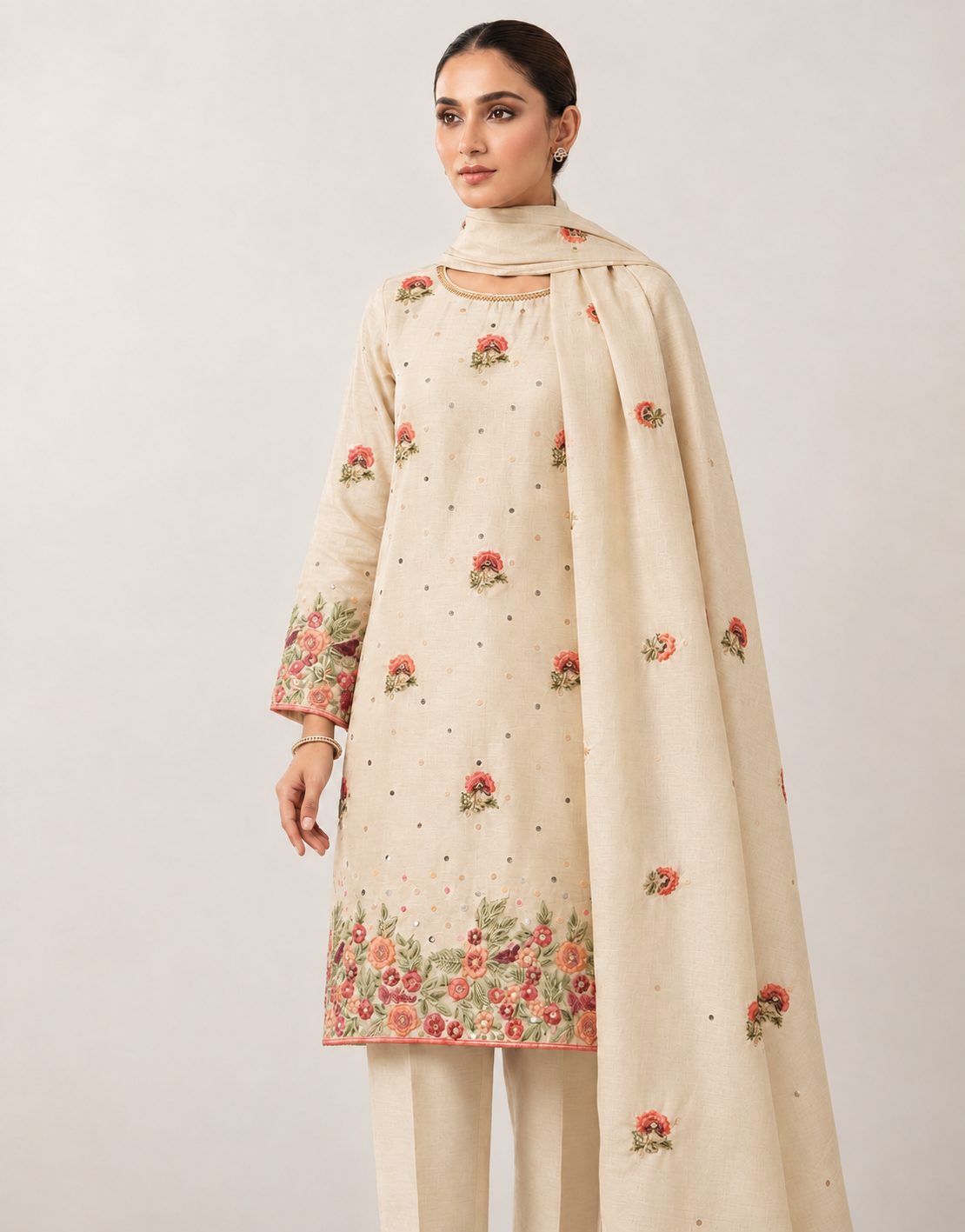 Peachy Floral Haze – photo 1