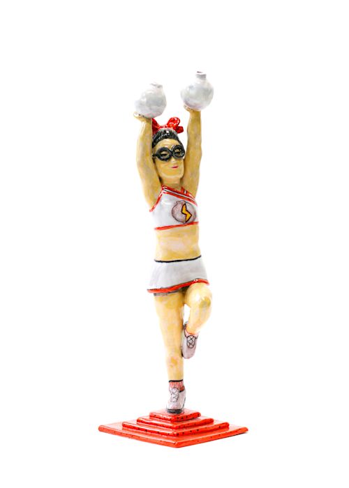 Michelle Lm
Cheers, 2024
Ceramic, Epoxy
14 x 4 x 4 inches
35.6 x 10.2 x 10.2 cm