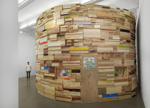 Installation view, Nunderwater Nort Lab (2011), Zach Feuer Gallery, New York
