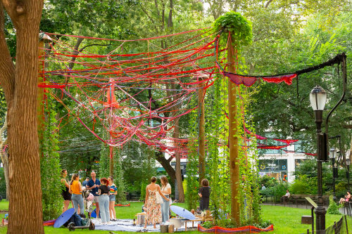 My Neighbor's Garden, June - December 2023, commissioned by the Madison Square Park Conservancy, New York, NY