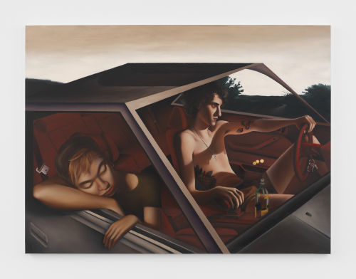 Justin Liam O'Brien
Lost Highway, 2023
Oil on linen
54 x 72 inches
137.2 x 182.9 cm