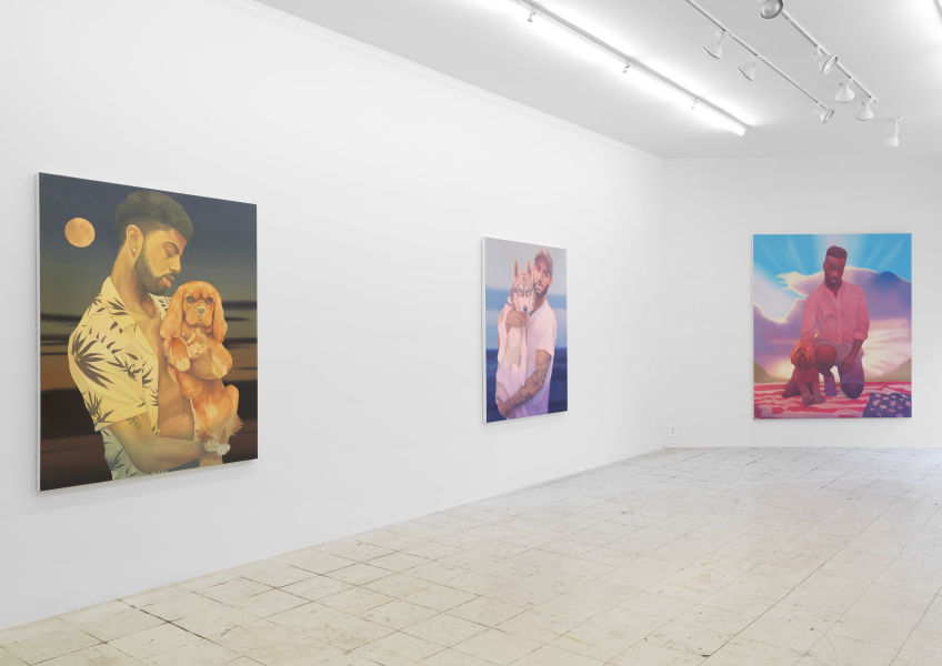 Installation view, Honey, March 1-April 7 2019