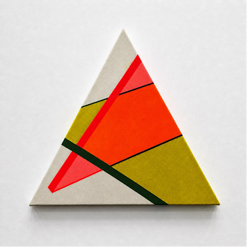 Charlotte Hailstone
Collided, 2026
Acrylic on canvas
12 x 12 x 12 inches
30.5 x 30.5 x 30.5 cm