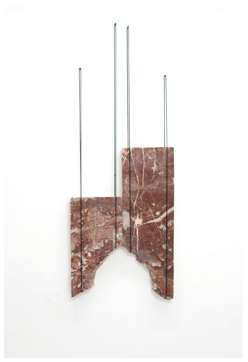 Anneke Eussen
Present Portal, 2020
Found marble slabs from renovation sites in Berlin
25.2 x 9.45 inches
64 x 24 cm