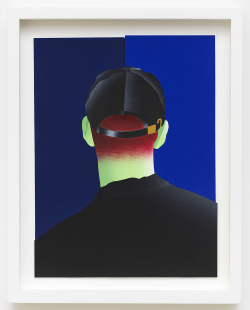 Anthony Iacono
Study for Cap, 2018
Acrylic on cut and collaged paper
10 x 7.5 inches
25.4 x 19.1 cm
Framed: 12 x 9.5 inches