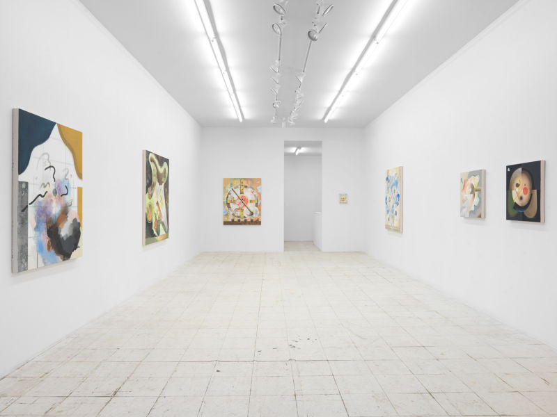 Installation view, Lindsay Burke: A Shift in the House, January-February 2021