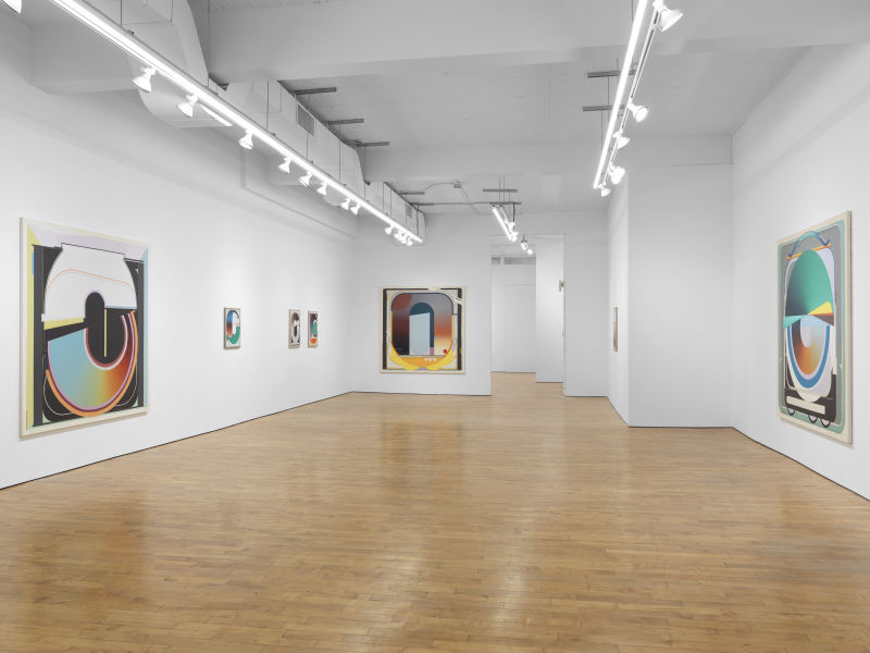 Installation view, The Pursuit of Unhappiness, Marinaro, New York, NY