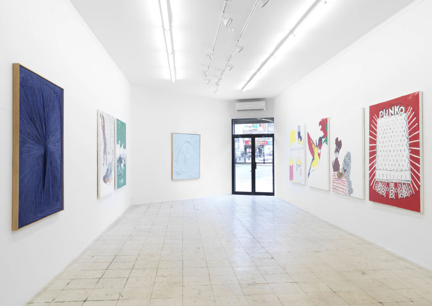 Installation view, Matthew Chambers: Crazy Horse West, April-May 2019