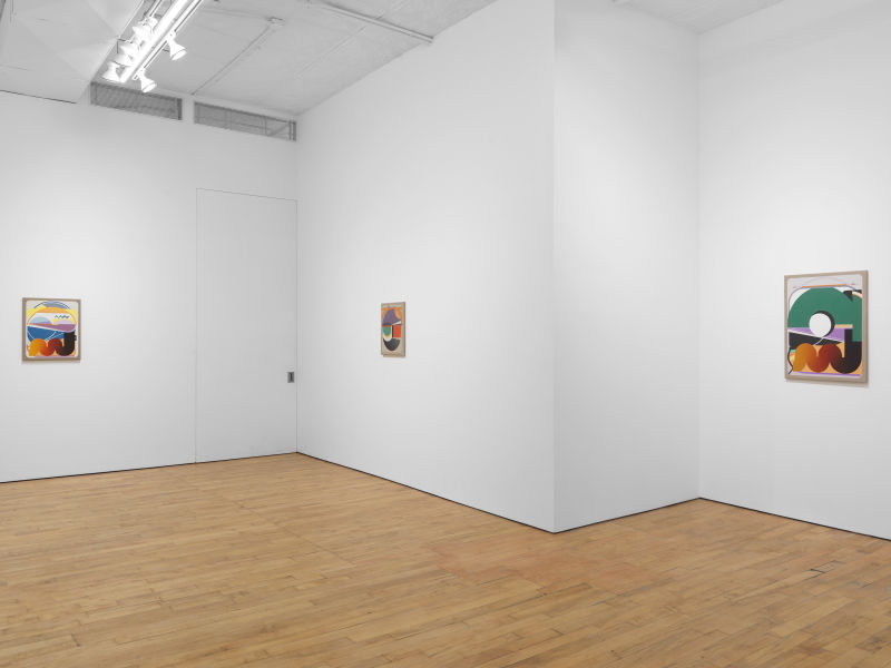 Installation view, The Pursuit of Unhappiness, Marinaro, New York, NY