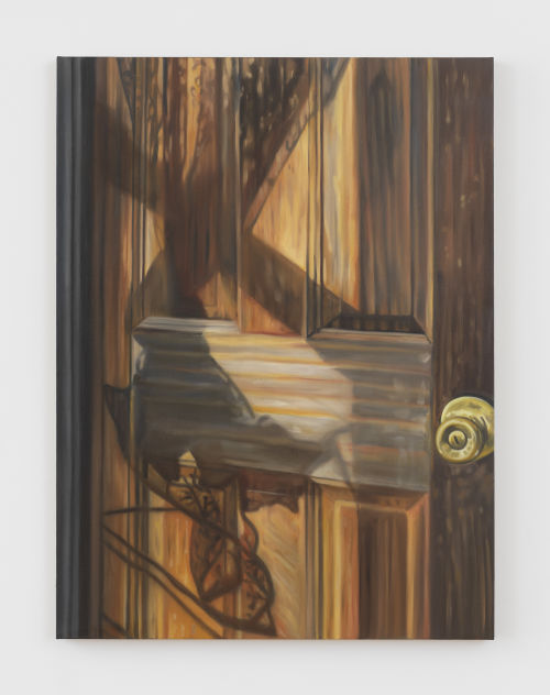 Cait Porter
Door with Curtain, 2024
Oil on linen
40 x 30 inches
101.6 x 76.2 cm