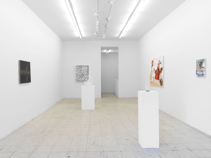 Installation view, Cursives, June - August 2019