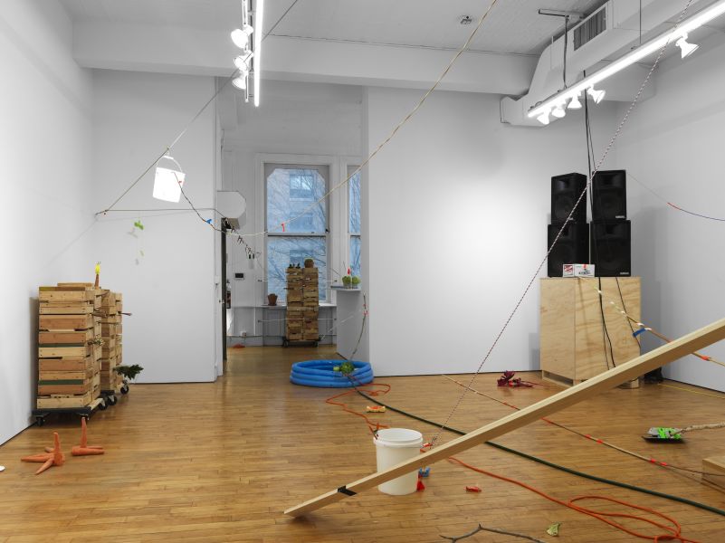 Installation view, Giving Good Fwar Gwaar, Marinaro, New York, NY