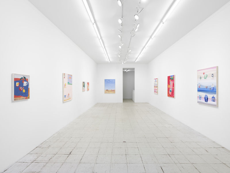 Installation image, Bella Foster: Make Hay at Marinaro, September - October 2021