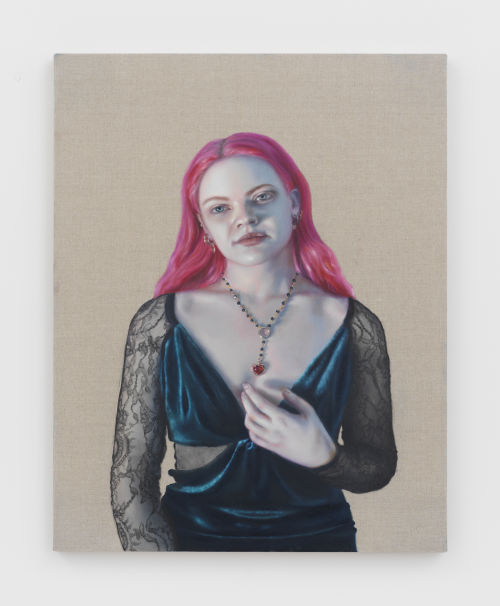 Hannah Murray
Matriarch, 2022
Oil on linen
23 x 18 inches (58.4 x 45.7 cm)