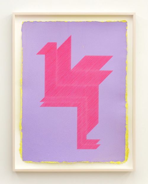 Abdolreza Aminlari
Untitled (24.014), 2024
Thread on handmade abaca and cotton paper
39.5 x 30.5 inches
100.3 x 77.5 cm
 Framed: 44 x 34 x 2 3/4 inches