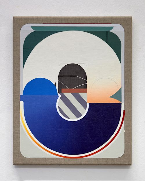 Bernhard Buhmann
The Blue Savior (I), 2024
Oil and acrylic on canvas
19.69 x 15.75 inches
50 x 40 cm