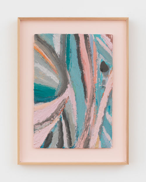 Johannes VanDerBeek
Pink Limb , 2024
Aqua resin, pigment, wood panel
Framed: 20 3/4 x 15 3/4 inches
52.7 x 40 cm
Panel: 16 x 11 inches
40.6 x 27.9 cm