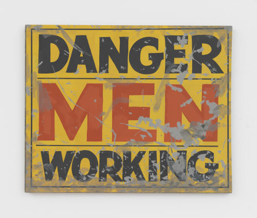Nicholas Buffon
Danger Men Working, 2022
Acrylic on panel
24.5 x 29.75 inches
62.2 x 75.6 cm