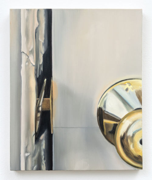 Cait Porter
Doorknob, 2019
Oil on canvas
24 x 20 inches
61 x 50.8 cm