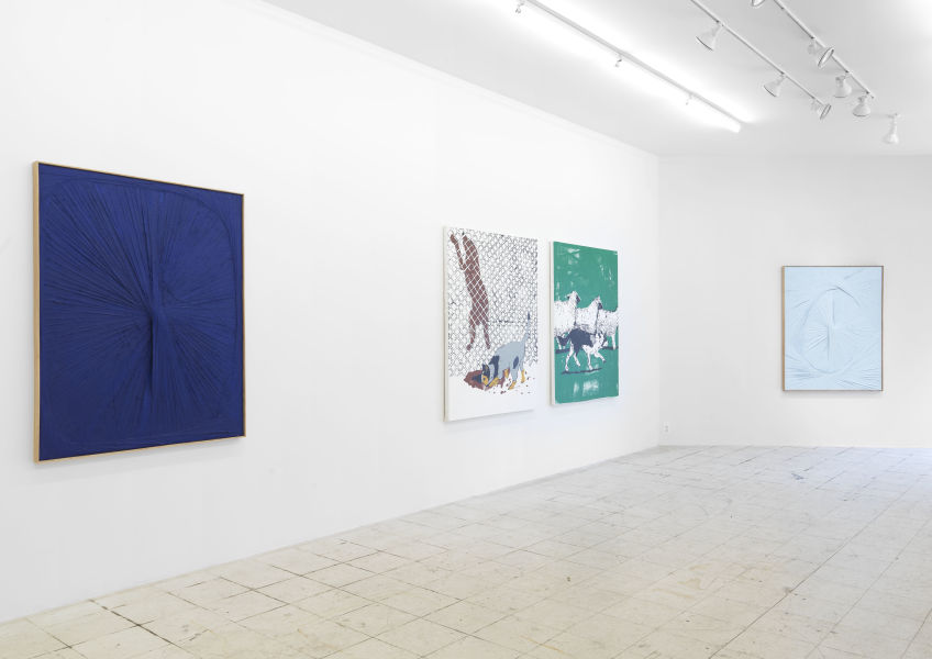 Installation view, Matthew Chambers: Crazy Horse West, April-May 2019