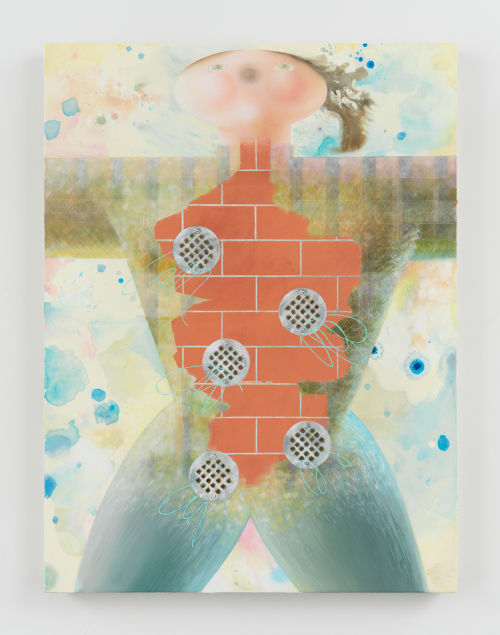 Lindsay Burke
Dissolving Margins, 2021
Acrylic and dry media on canvas
40 x 30 inches
101.6 x 76.2 cm